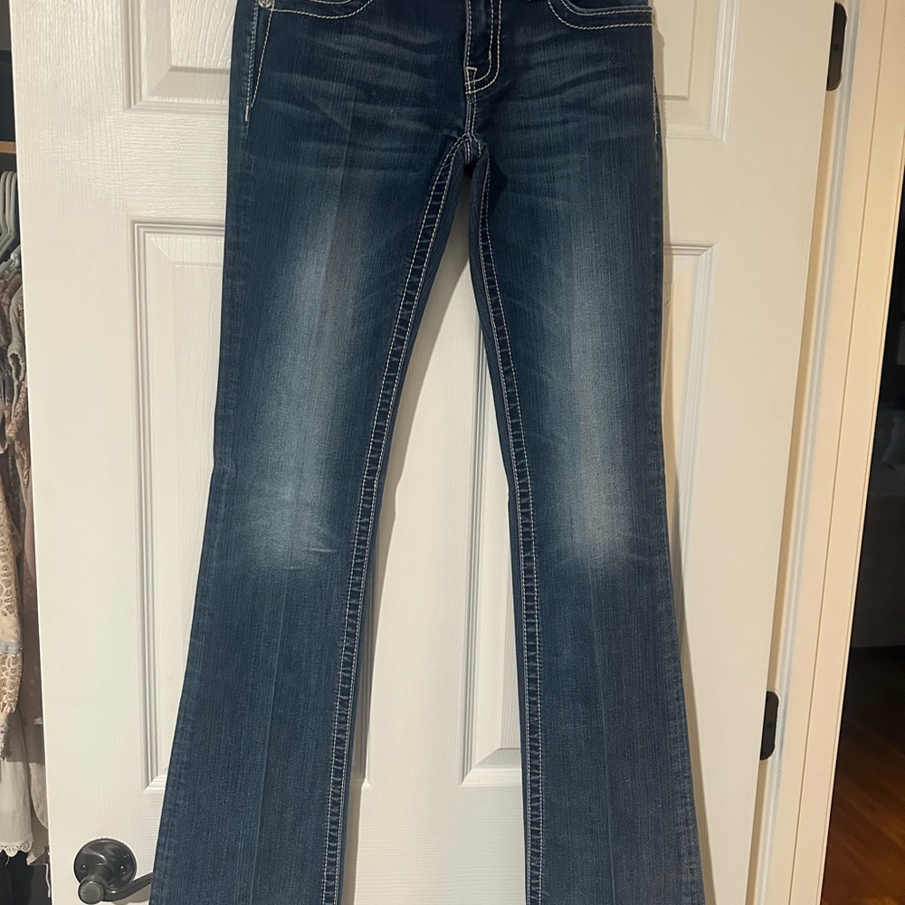 Miss Me Dark Blue Flare Jeans
